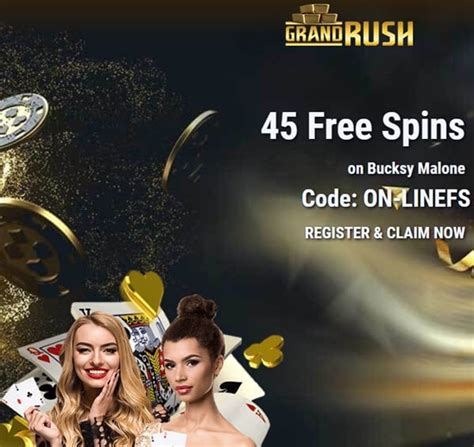  grand rush casino free spins no deposit